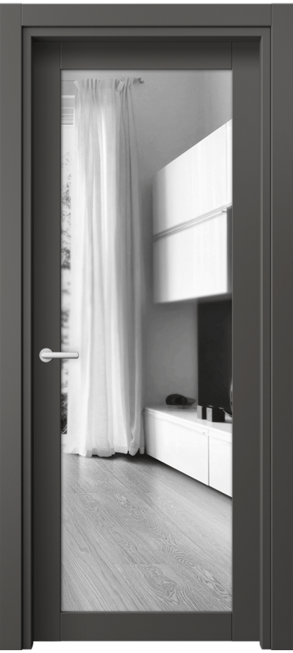 Дверь межкомнатная Нео 2102 ПЭТ графитовый Двустороннее зеркало, триплекс Гладкий классический наличник ПЭГФ Цена 28149 ₽ Наличники уже входят в базовый комплект. Фабрика дверей Волховец 8 (800) 551 43 19 Межкомнатная дверь Нео 2102 ПЭТ графитовый Двустороннее зеркало, триплекс Цена 28149 ₽ | Volhovec