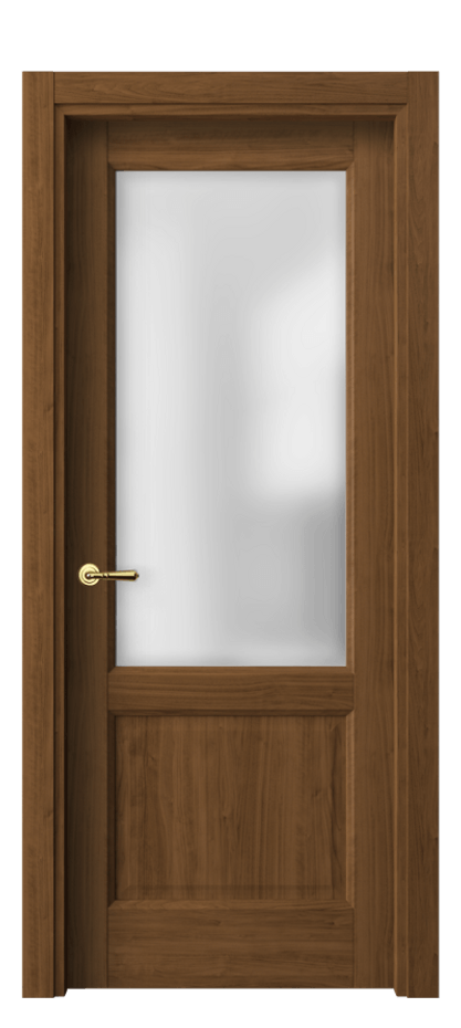 Межкомнатная дверь Галант 1422 Лесной орех Сатинированное стекло Цена 37999 ₽ | Volhovec