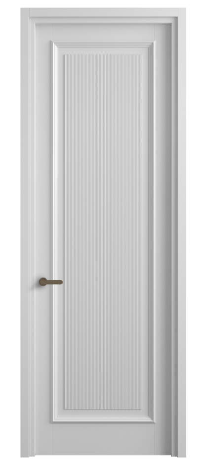 Межкомнатная дверь Шарм 6711 Матовый белоснежный  Цена 101699 ₽ | Volhovec