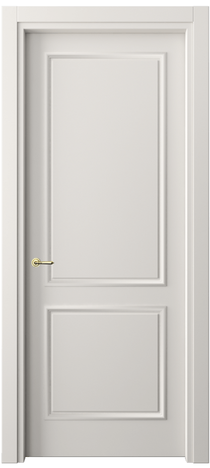 Межкомнатная дверь Париж 8121 Матовый пудровый белый  Цена 64599 ₽| Volhovec
