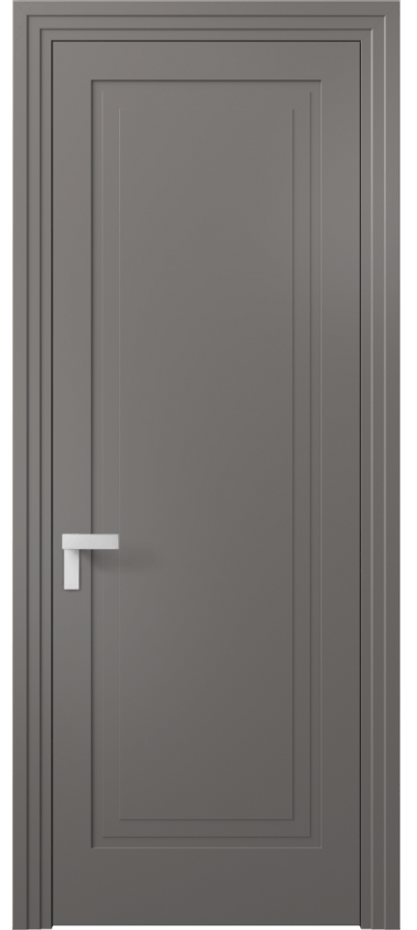 Межкомнатная дверь Рокка 8301 Матовый классический серый  Цена 79899 ₽ | Volhovec