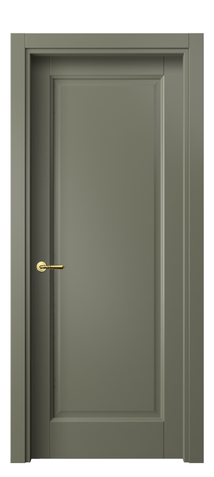 Межкомнатная дверь Галант 1401 Матовый оливковый тёмный  Цена 49099 ₽ | Volhovec