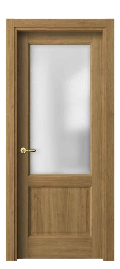 Межкомнатная дверь Галант 1422 Грецкий орех Сатинированное стекло Цена 30374 ₽ | Volhovec