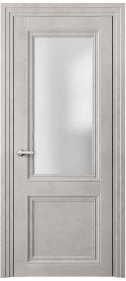 Дверь межкомнатная Центро 2524 Леон серебро Сатинированное стекло Каскадный наличник ЛСЕ Цена 54499 ₽ Наличники уже входят в базовый комплект. Фабрика дверей Волховец 8 (800) 551 43 19 Межкомнатная дверь Центро 2524 Леон серебро Сатинированное стекло Цена 54499 ₽ | Volhovec