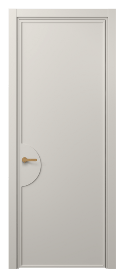 Межкомнатная дверь Фрэйм 8604 Матовый облачно-серый  Цена 54899 ₽ | Volhovec