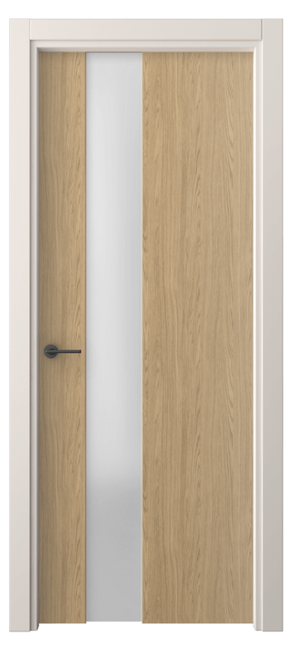 Межкомнатная дверь Фридом 4224 Жемчужный дуб Сатинированное стекло Цена 33474 ₽ | Volhovec