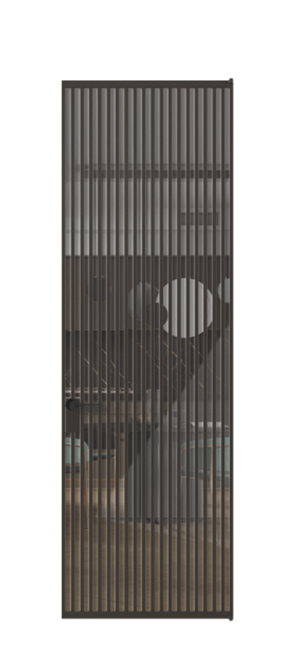 Алюминиевая дверь АЛПЛ040.06 Алюминий антрацит Рефлективное прозрачное стекло "Stopsol", калёное. Без короба ААН Цена 238670 Стоимость комплекта двери включает:
1. Полотно (600/650/700/750/800/850/900/950*2000-2400 мм).
2. Короб
3. Комплект фурнитуры (2 торцевые петли и магнитный замок с ответной планкой). Фабрика дверей Волховец 8 (800) 551 43 19 Алюминиевая дверь АЛПЛ040.06 Алюминий антрацит Рефлективное прозрачное стекло "Stopsol", калёное Цена 238670 | Volhovec