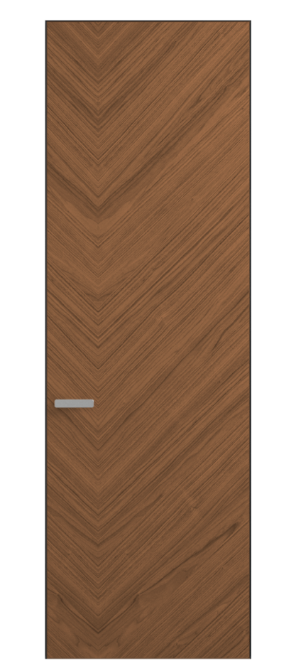 Межкомнатная дверь Рифт 0201 Орех умбра матовый рифт  Цена 84569 ₽ | Volhovec