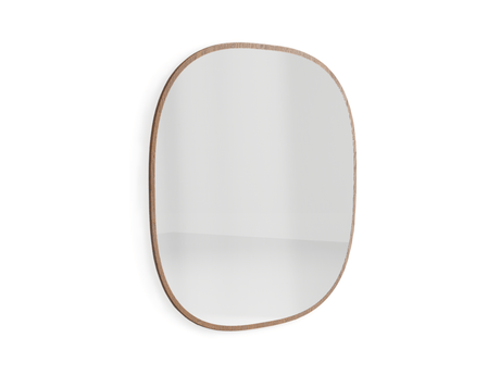 Мебель Зеркало настенное Примо 105×105 см. Цвет Дуб каштановый матовый. Материал Массив дуба матовый. Коллекция Зеркало настенное Примо 105×105 см. Картинка.