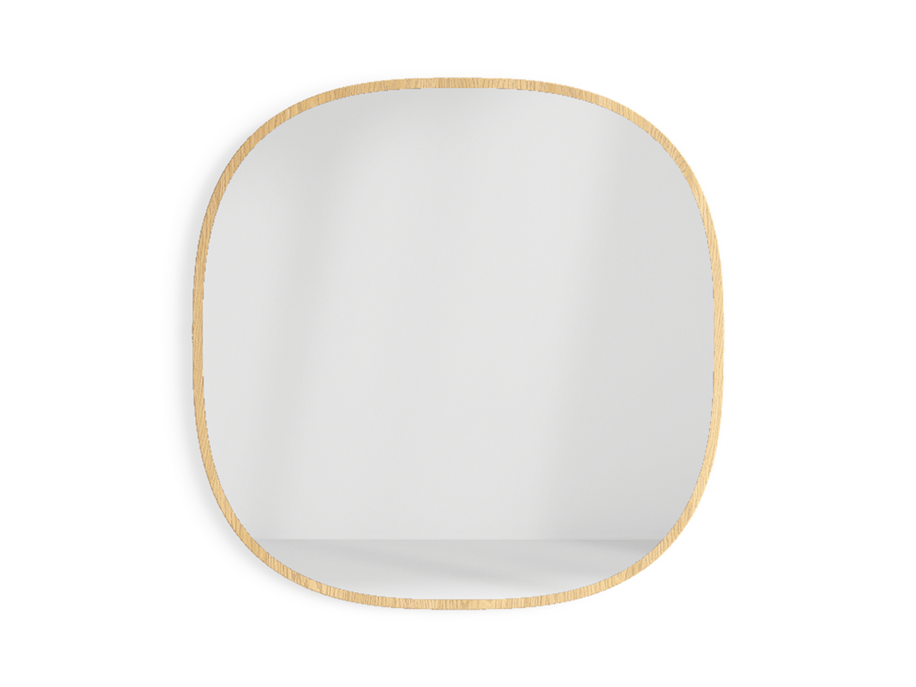 Зеркало настенное Primo 105×105 см Дуб пшеничный матовый