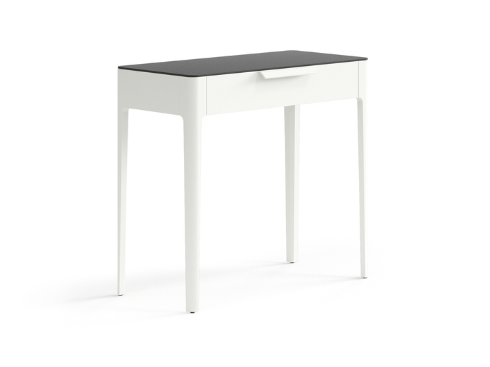 Мебель Консоль Пьега 1 ящик. Цвет Матовый жемчужный. Материал Гладкая эмаль. Коллекция Консоль Пьега 1 ящик. Фото. Мебель Консоль Пьега 1 ящик. Цвет Матовый жемчужный. Материал Гладкая эмаль. Коллекция Консоль Пьега 1 ящик. Картинка.