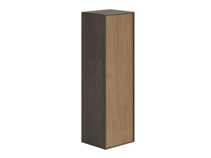 Мебель Пенал Модуле. Цвет Эвкалипт серый матовый фризе. Материал Шпон эвкалипта Naturwood. Коллекция Пенал Модуле. Картинка.