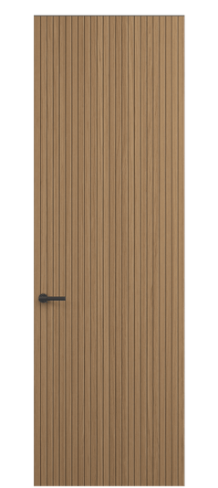 Дверь межкомнатная 0019 ДМНМР. Цвет Дуб миндальный матовый рифт. Материал Радиальный шпон НатурВуд. Коллекция Селект. Картинка.