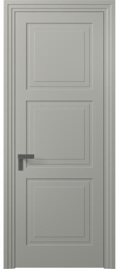 Дверь межкомнатная АКП 8331 МНСР Матовый нейтральный серый. Цвет Матовый нейтральный серый. Материал Гладкая эмаль. Коллекция Рокка. Картинка.