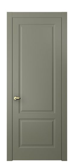 Дверь межкомнатная АКП 8551 МОТ Матовый оливковый тёмный. Цвет Матовый оливковый тёмный. Материал Гладкая эмаль. Коллекция Эссе. Картинка.