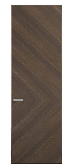 Дверь межкомнатная 0202 ЭВММ Эвкалипт мореный матовый. Цвет Эвкалипт мореный матовый. Материал Шпон эвкалипта Naturwood. Коллекция Рифт. Картинка.