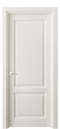 Дверь межкомнатная 0741 ДБЖ. Цвет Дуб жемчуг. Материал Массив дуба эмаль. Коллекция Лигнум. Картинка.