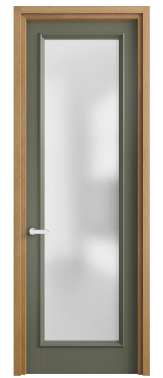 Межкомнатная дверь 6702 БОТ САТ. Цвет Бук оливковый тёмный. Материал Массив бука эмаль. Коллекция Шарм. Фото. Дверь межкомнатная 6702 БОТ САТ. Цвет Бук оливковый тёмный. Материал Массив бука эмаль. Коллекция Шарм. Картинка.