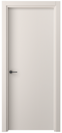 Дверь межкомнатная 0010 ПЭТБ. Цвет ПЭТ тёплый-белый. Материал ПЭТ. Коллекция Фридом. Картинка.