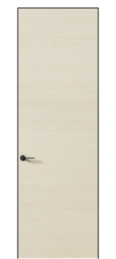 Дверь межкомнатная 0010 АКП МОЯ. Цвет Молочный ясень. Материал Ciplex ламинатин. Коллекция Планум Про. Картинка.