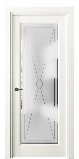 Межкомнатная дверь 6300 БЖМ Сатинированное стекло с гравировкой и фацетом. Цвет Бук жемчуг. Материал Массив бука эмаль. Коллекция Тоскана Литера. Фото. Дверь межкомнатная 6300 БЖМ Сатинированное стекло с гравировкой и фацетом. Цвет Бук жемчуг. Материал Массив бука эмаль. Коллекция Тоскана Литера. Картинка.