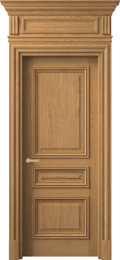 Дверь межкомнатная 7305 ДПШ.М. Цвет Дуб пшеничный матовый. Материал Массив дуба матовый. Коллекция Антик. Картинка.