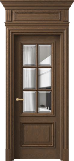 Дверь межкомнатная 7312 ДТМ.М ПРОЗ Ф. Цвет Дуб туманный матовый. Материал Массив дуба матовый. Коллекция Антик. Картинка.