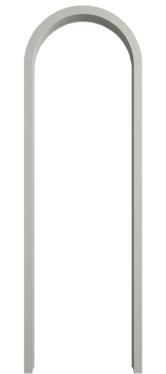 Межкомнатная дверь Арка МТСР. Цвет Матовый тёплый серый. Материал Гладкая эмаль. Коллекция Палаццо. Фото. Дверь межкомнатная Арка МТСР. Цвет Матовый тёплый серый. Материал Гладкая эмаль. Коллекция Палаццо. Картинка.