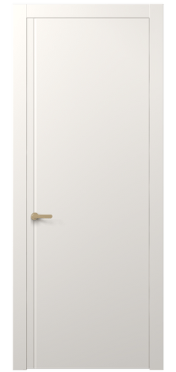 Дверь межкомнатная АКП 8644 МПБЛ. Цвет Матовый пудровый белый. Материал Гладкая эмаль. Коллекция Альба. Картинка.