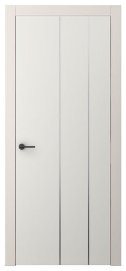Дверь межкомнатная 4205 ПЭБЛ. Цвет ПЭТ белоснежный. Материал ПЭТ. Коллекция Фридом. Картинка.