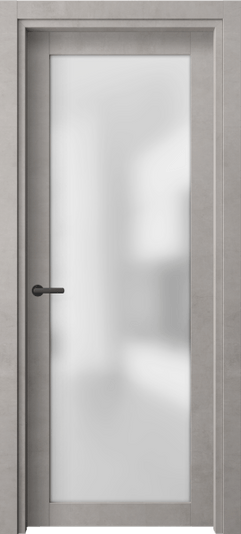 Дверь межкомнатная 2102 neo ЛСЕ САТ. Цвет Леон серебро. Материал Teknofoil Ламинатин. Коллекция Нео. Картинка.