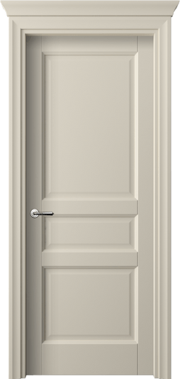 Дверь межкомнатная 1431 ПЭСБ. Цвет ПЭТ светло-бежевый. Материал ПЭТ. Коллекция Галант. Картинка.