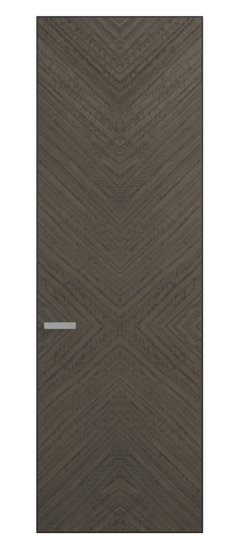 Дверь межкомнатная АКП 0205 ЭВСМФ Эвкалипт серый матовый фризе. Цвет Эвкалипт серый матовый фризе. Материал Шпон эвкалипта Naturwood. Коллекция Рифт. Картинка.