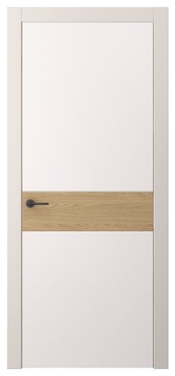 Дверь межкомнатная АКП 4221 ПЭКС. Цвет ПЭТ кремово-серый. Материал ПЭТ. Коллекция Фридом. Картинка.