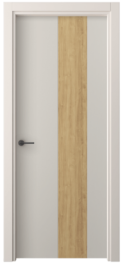 Дверь межкомнатная 4225 ПЭСС. Цвет ПЭТ светло-серый. Материал ПЭТ. Коллекция Фридом. Картинка.