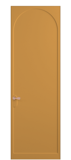 Дверь межкомнатная 7503 Пастельно-жёлтый RAL 1034. Цвет RAL Пастельно-жёлтый RAL 1034. Материал Гладкая эмаль. Коллекция Софтформ. Картинка.