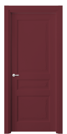 Дверь межкомнатная 6325 NCS S 5030-R10B. Цвет NCS NCS S 5030-R10B. Материал Массив бука эмаль. Коллекция Тоскана Элегантэ. Картинка.
