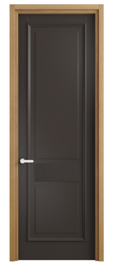 Дверь межкомнатная 6717 БАН. Цвет Бук антрацит. Материал Массив бука эмаль. Коллекция Шарм. Картинка.