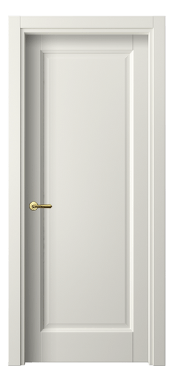 Дверь межкомнатная 1401 МЖМ. Цвет Матовый жемчужный. Материал Гладкая эмаль. Коллекция Галант. Картинка.