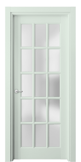 Дверь межкомнатная 6311 NCS S 1005-B80G. Цвет NCS NCS S 1005-B80G. Материал Массив бука эмаль. Коллекция Тоскана Грильято. Картинка.