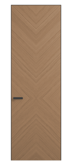 Дверь межкомнатная 0205 ДСПМР Дуб сепия матовый. Цвет Дуб сепия матовый рифт. Материал Радиальный шпон Naturwood. Коллекция Рифт. Картинка.
