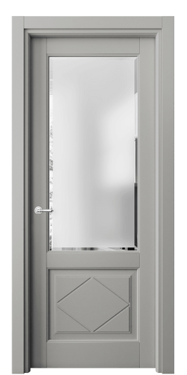 Межкомнатная дверь 6342 БНСР САТ Ф. Цвет Бук нейтральный серый. Материал Массив бука эмаль. Коллекция Тоскана Ромбо. Фото. Дверь межкомнатная 6342 БНСР САТ Ф. Цвет Бук нейтральный серый. Материал Массив бука эмаль. Коллекция Тоскана Ромбо. Картинка.