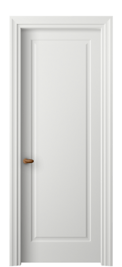 Дверь межкомнатная 8501 МССР. Цвет Матовый светло-серый. Материал Гладкая эмаль. Коллекция Эссе. Картинка.