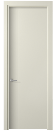 Дверь межкомнатная 0010 ММБ. Цвет Матовый молочно-белый. Материал Гладкая эмаль. Коллекция Планум. Картинка.
