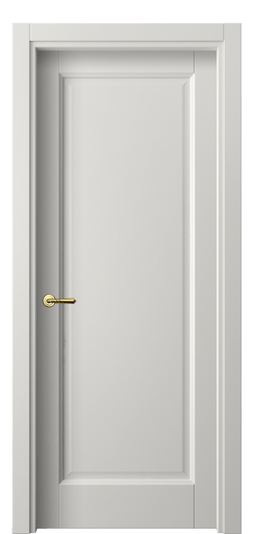 Дверь межкомнатная 1401 МСР. Цвет Матовый серый. Материал Гладкая эмаль. Коллекция Галант. Картинка.