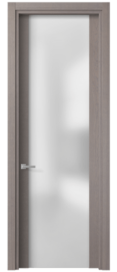 Межкомнатная дверь 4114 ДДМ САТ. Цвет Дуб дымчатый. Материал Шпон ценных пород. Коллекция Планум. Фото. Дверь межкомнатная 4114 ДДМ САТ. Цвет Дуб дымчатый. Материал Шпон ценных пород. Коллекция Планум. Картинка.