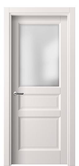 Дверь межкомнатная 1432 ПЭКС САТ. Цвет ПЭТ кремово-серый. Материал ПЭТ. Коллекция Галант. Картинка.