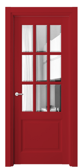 Межкомнатная дверь 6312 Сигнальный красный RAL 3001. Цвет RAL Сигнальный красный RAL 3001. Материал Массив бука эмаль. Коллекция Тоскана Грильято. Фото. Дверь межкомнатная 6312 Сигнальный красный RAL 3001. Цвет RAL Сигнальный красный RAL 3001. Материал Массив бука эмаль. Коллекция Тоскана Грильято. Картинка.