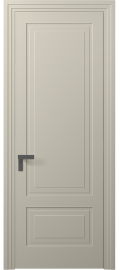 Дверь межкомнатная 8341 МБСР. Цвет Матовый бежево-серый. Материал Гладкая эмаль. Коллекция Рокка. Картинка.
