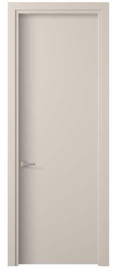 Дверь межкомнатная 0010 ПЭПБ. Цвет ПЭТ пудровый бежевый. Материал ПЭТ. Коллекция Планум. Картинка.